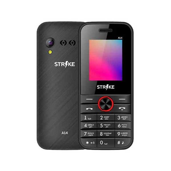 Мобильный телефон STRIKE A14 BLACK RED (2 SIM)