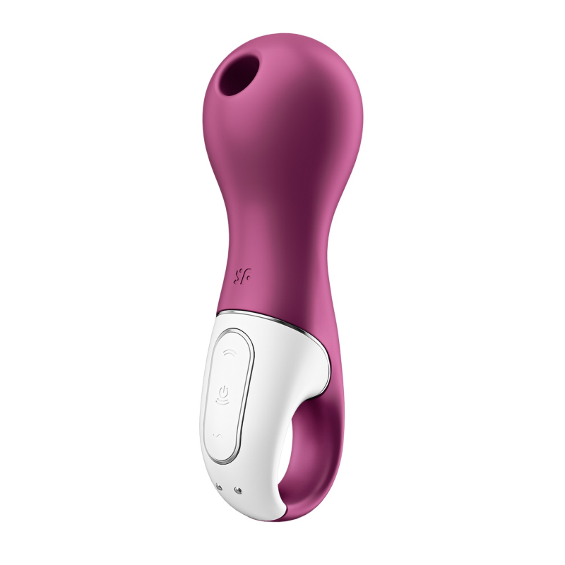 Двусторонний вакуумно-волновой стимулятор с вибрацией Lucky Libra от Satisfyer