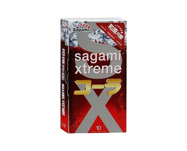 Латексные презервативы Sagami Cola, 10 шт.