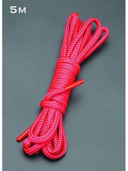 Веревка для бондажа Sitabellа – красный, 5 м