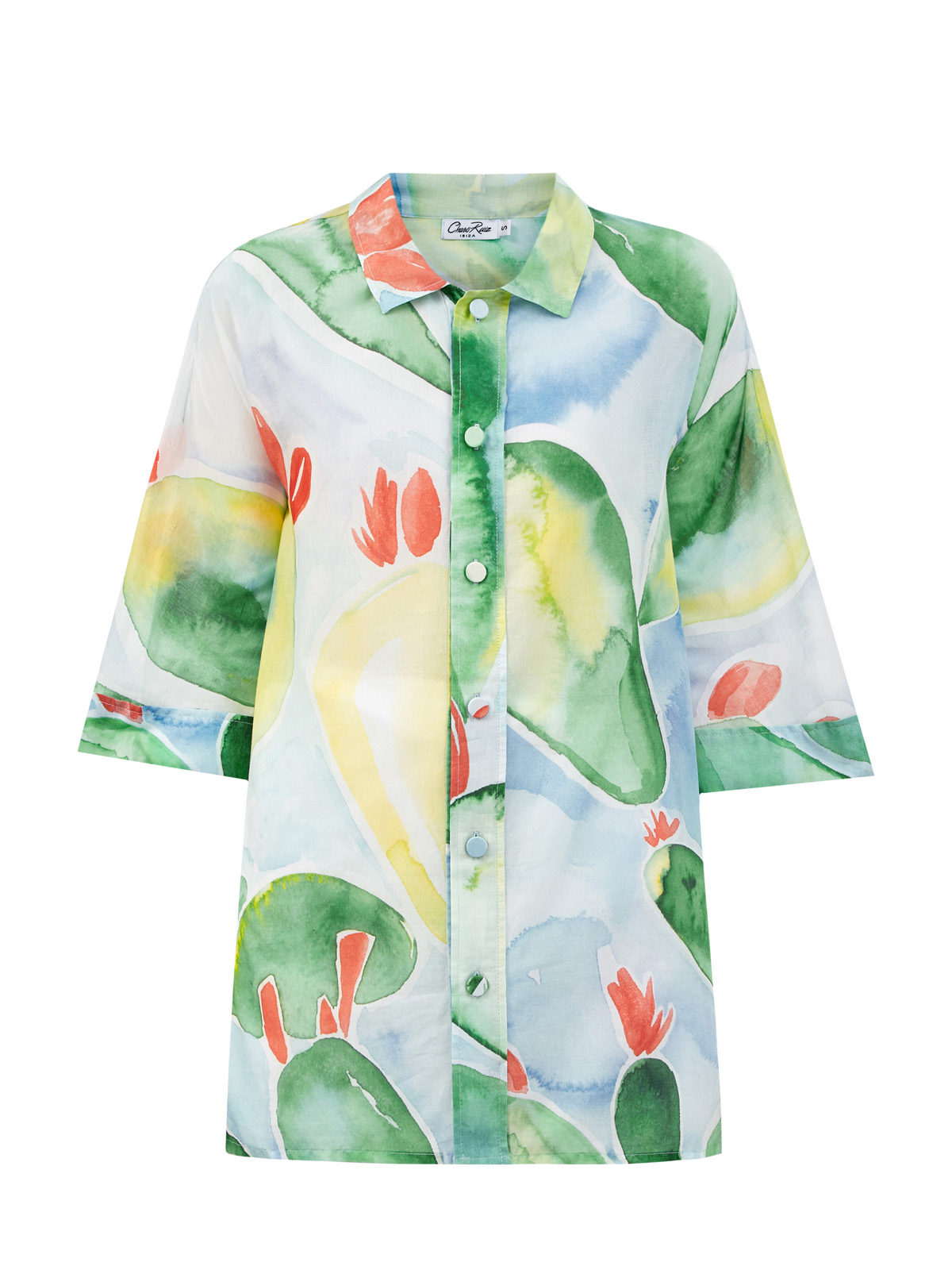 Свободная блуза Jade из хлопка с принтом Barbary Paradise