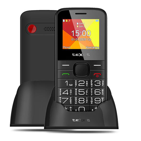 Мобильный телефон teXet TM-B201 Black
