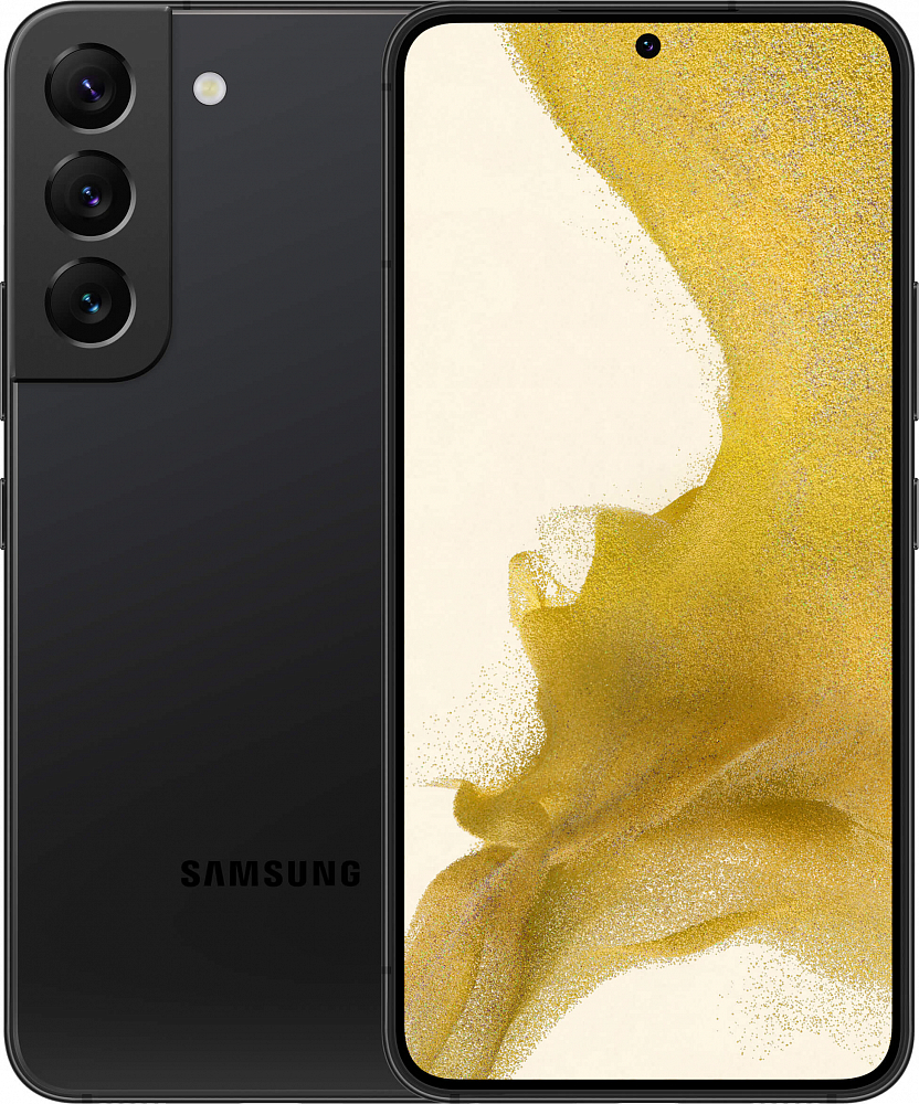 Смартфон Samsung Galaxy S22 128 ГБ черный фантом (SM-S901BZKDCAU)