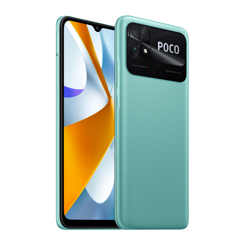 Смартфон POCO C40 3/32GB (коралловый зеленый)