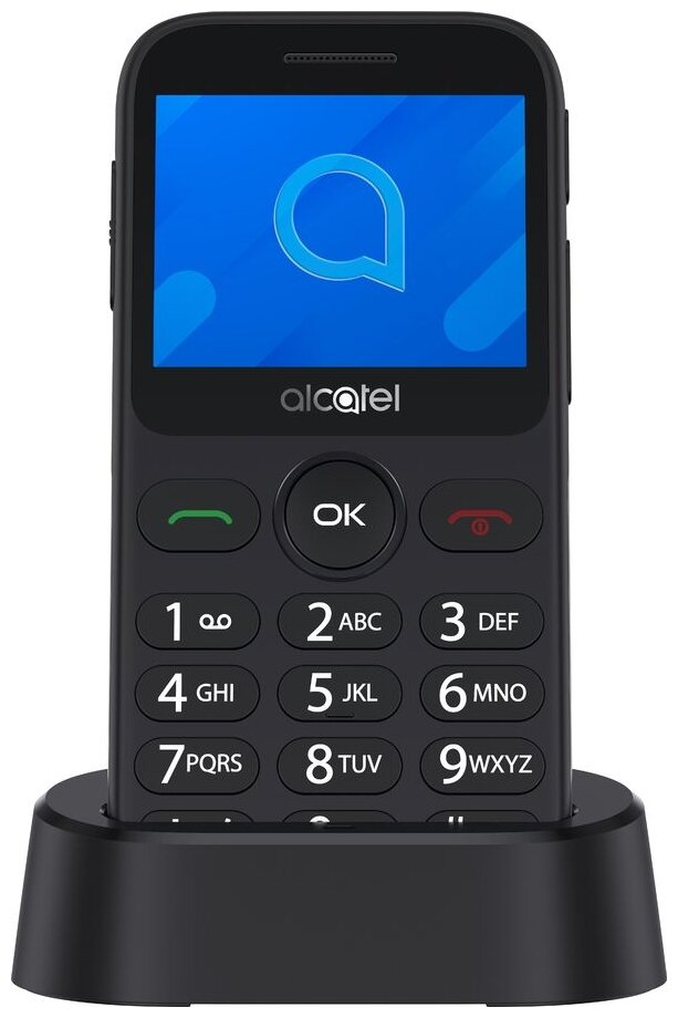 Мобильный телефон Alcatel 2020X серебристый