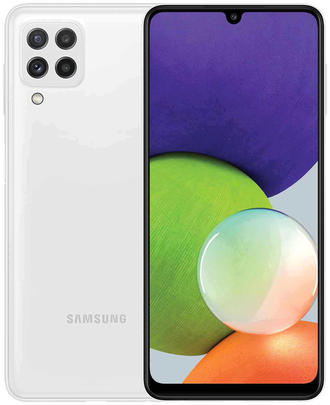 Смартфон Samsung Galaxy A22 4/64Gb (SM-A225FZWDCAU) White