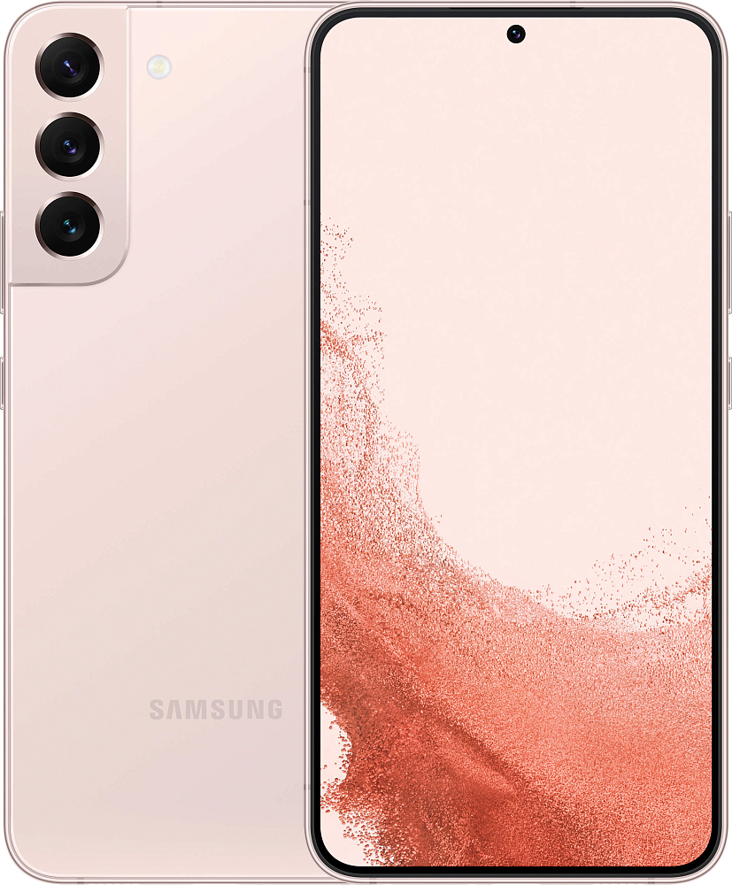Смартфон Samsung Galaxy S22 256 ГБ розовый (SM-S901EIDGGLB)