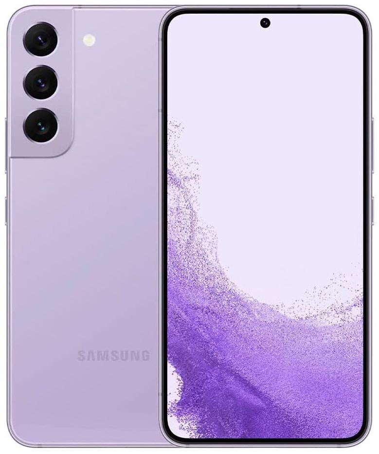 Смартфон Samsung Galaxy S22 128 ГБ (SM-S901ELVDGLB) лаванда
