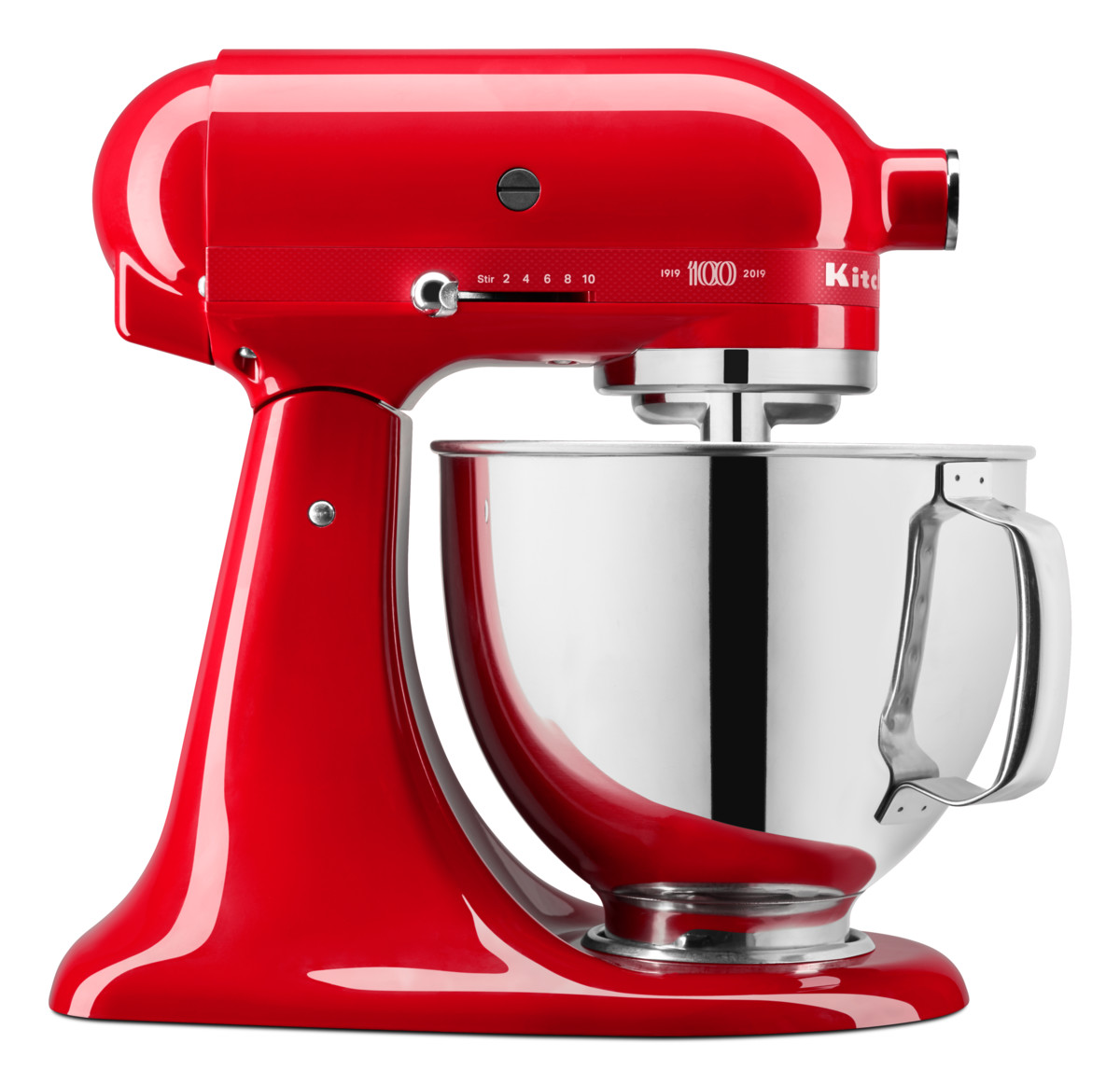 KitchenAid Планетарный Миксер KitchenAid ARTISAN юбилейная серия QUEEN OF HEARTS 4.8 л, страстный красный, 5KSM180HESD