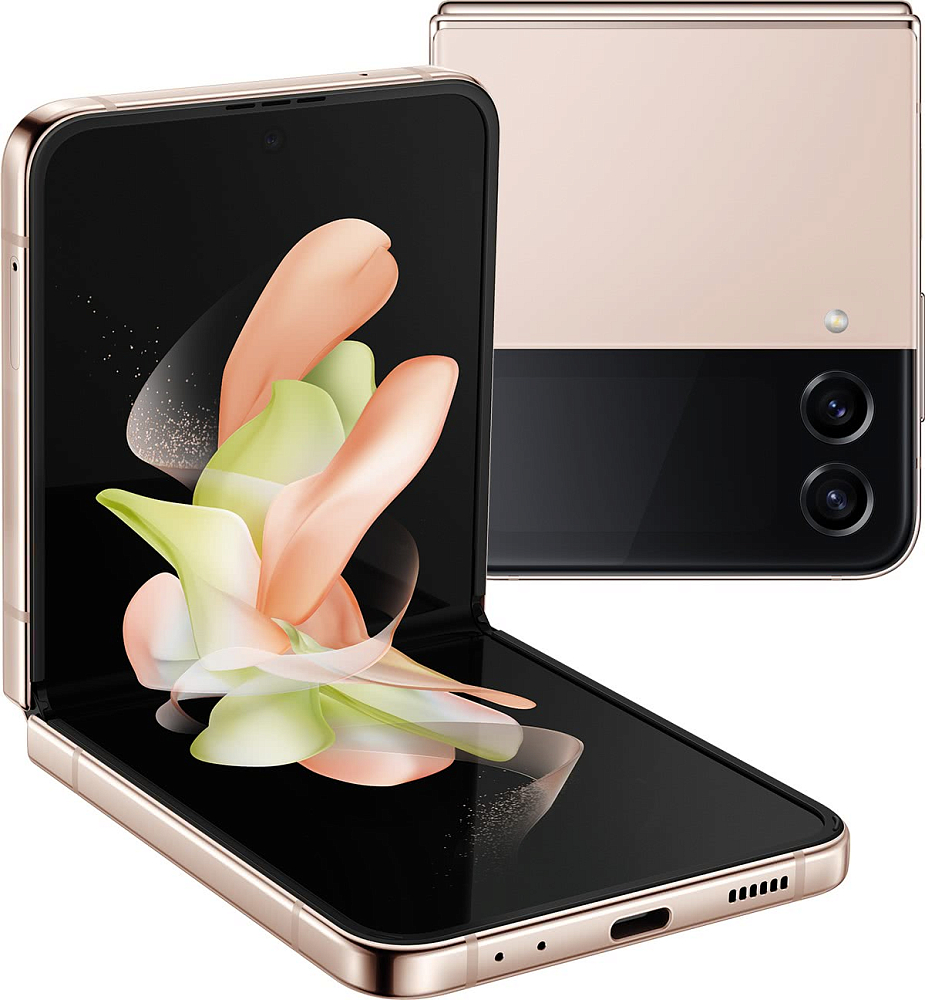 Смартфон Samsung Galaxy Z Flip4 256 ГБ золотой (SM-F721BZDHEGLB)