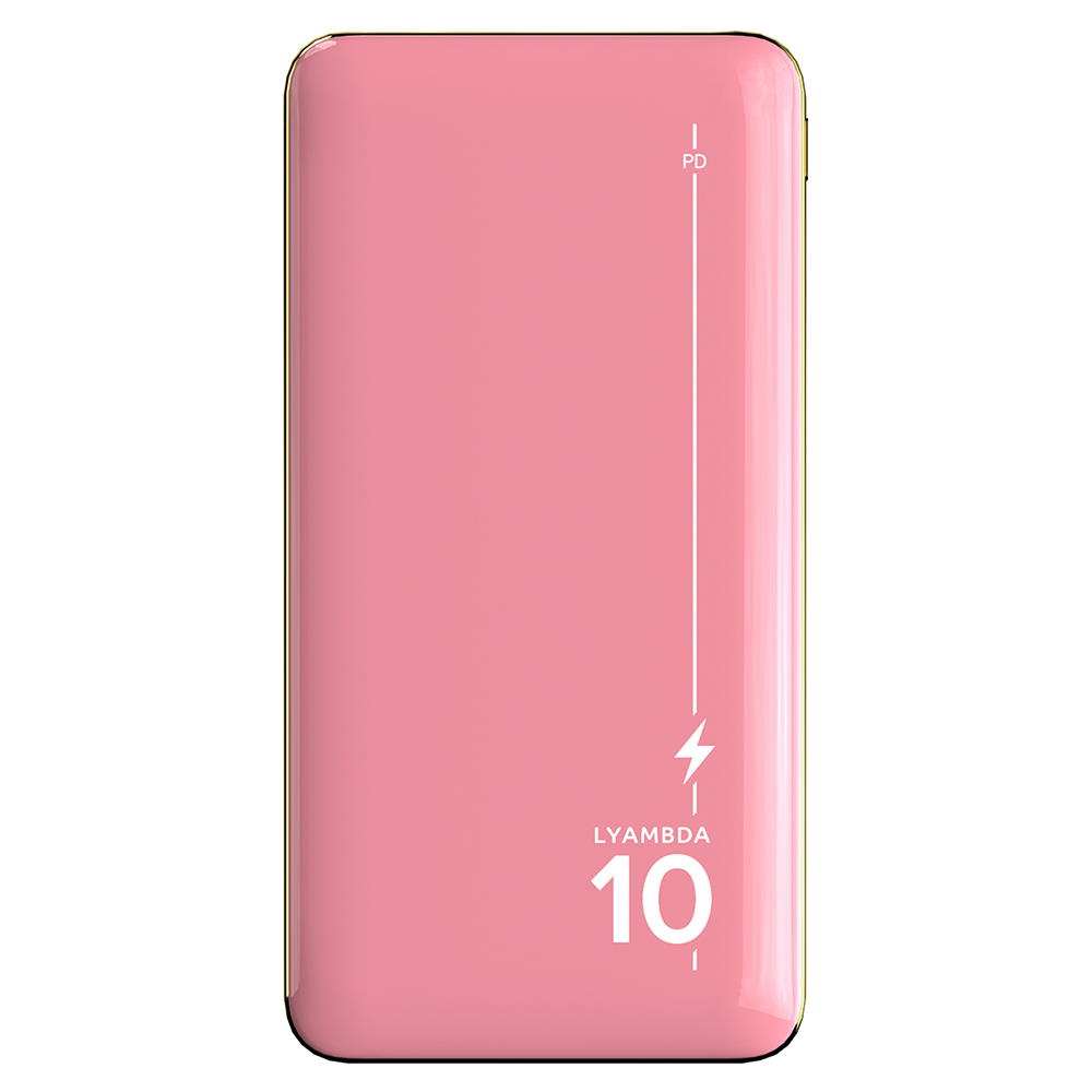 Внешний аккумулятор Lyambda LP304, розовый