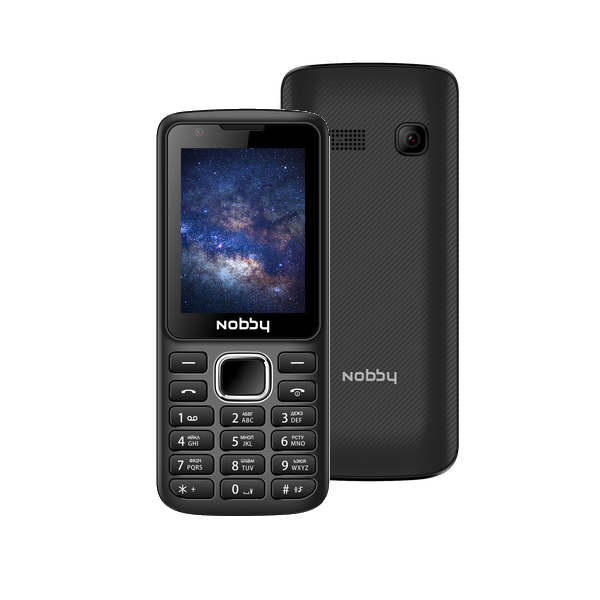 Мобильный телефон Nobby 230 BLACK (2 SIM)