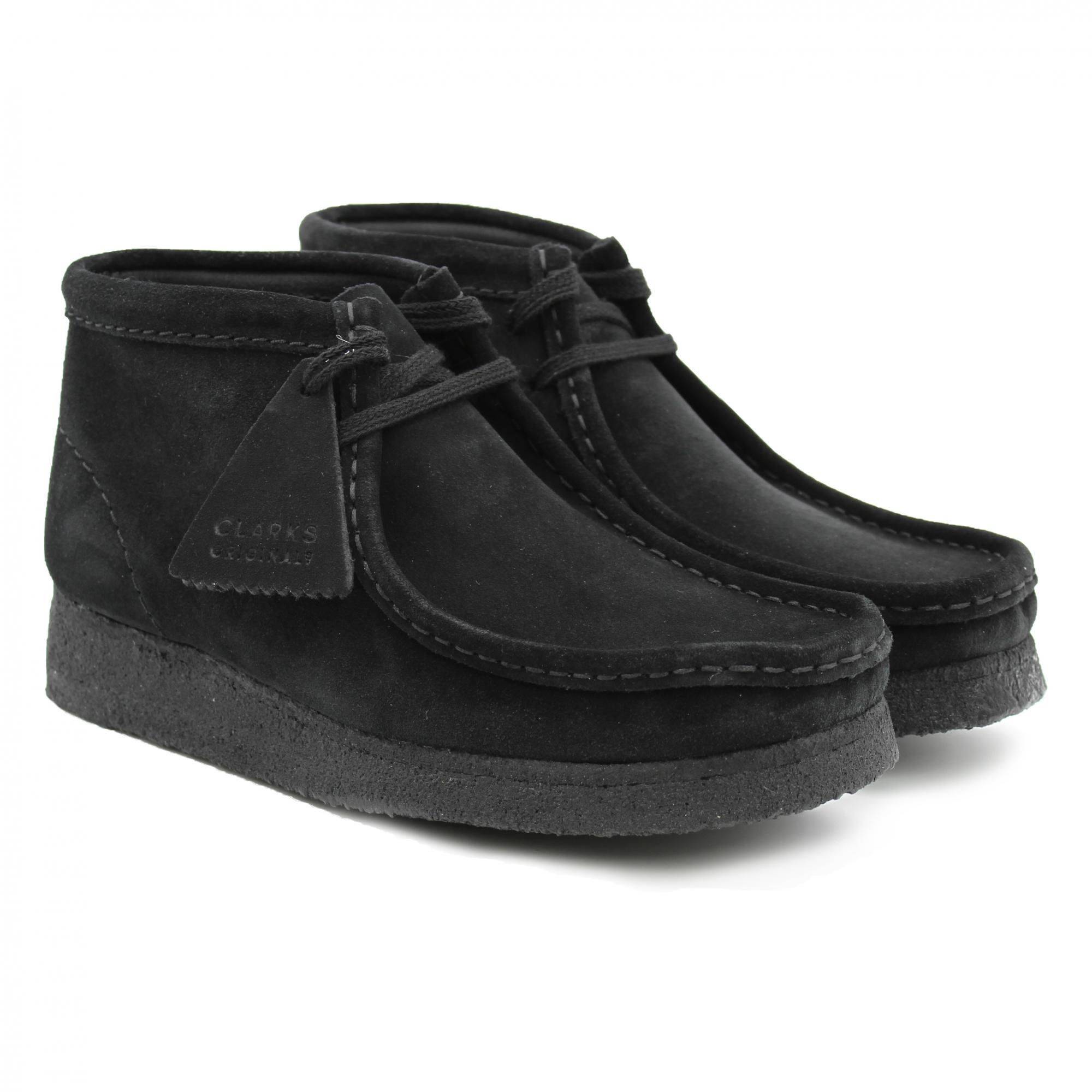 Женские ботинки Clarks(Wallabee Boot. 26143837), черные