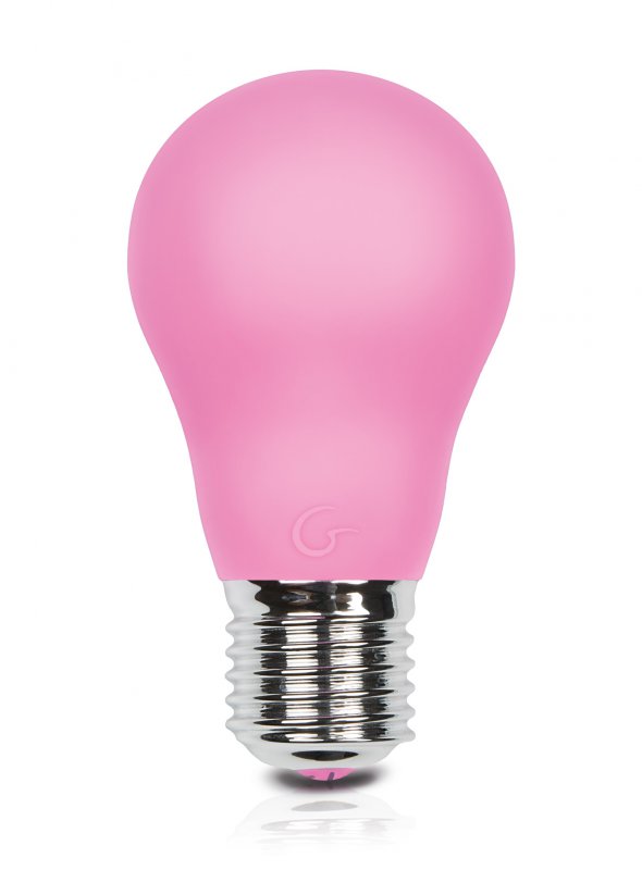 Эксклюзивный вибратор в форме лампочки GBulb - розовый