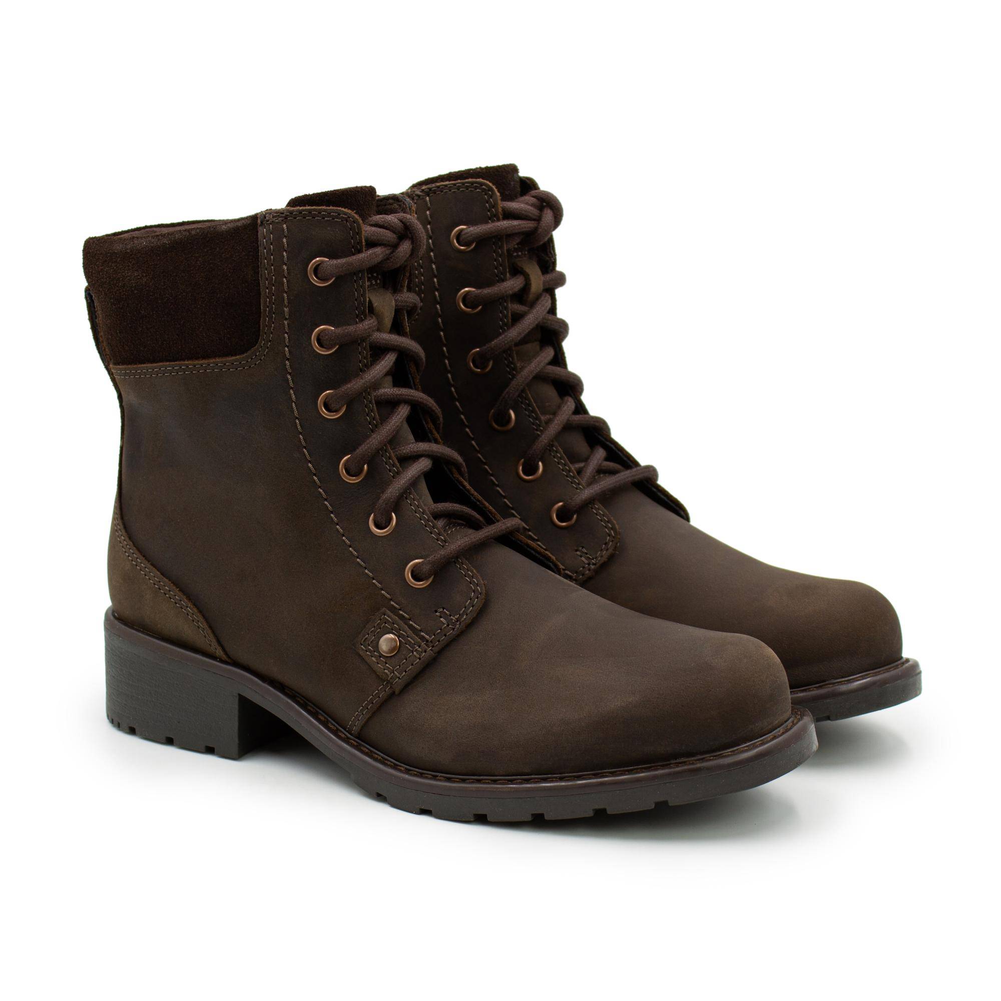Женские высокие ботинки Clarks(Orinoco Spice 26143801), коричневые