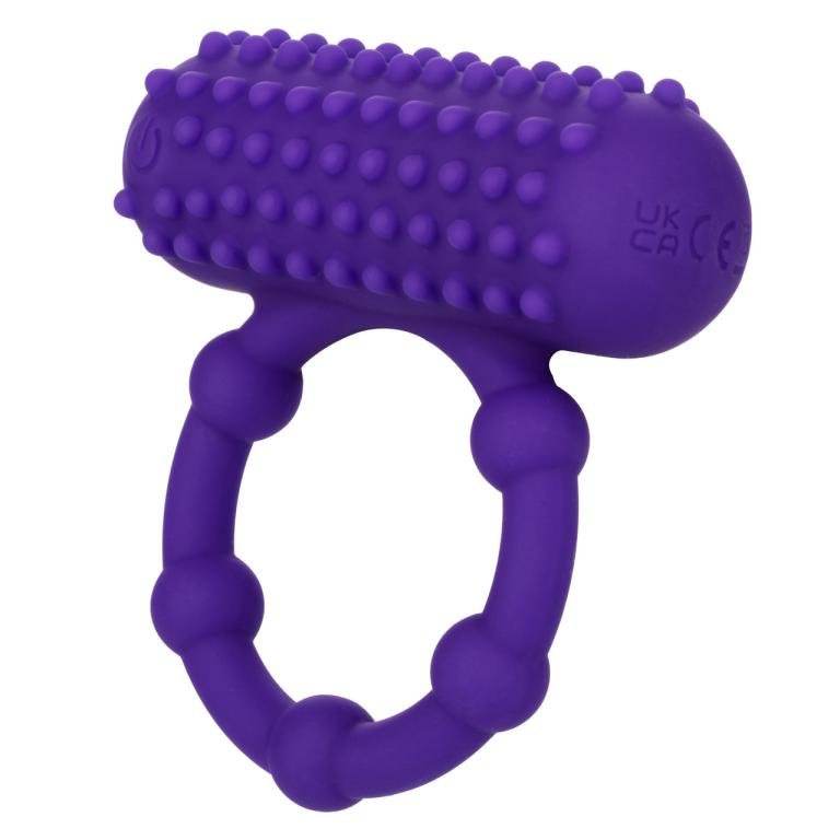 Эрекционное виброкольцо Silicone Rechargeable 5 Bead Maximus Ring