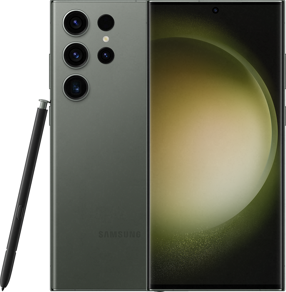 Смартфон Samsung Galaxy S23 Ultra 512 Гб зеленый (SM-S918BZGHCAU)