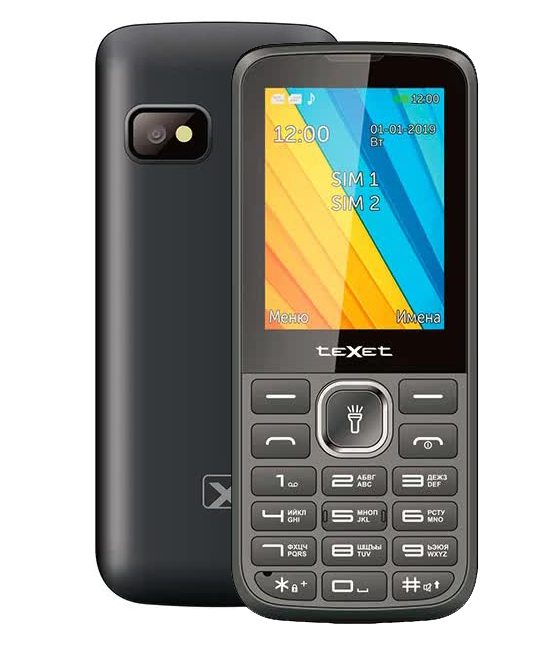 Мобильный телефон teXet TM-213 Black