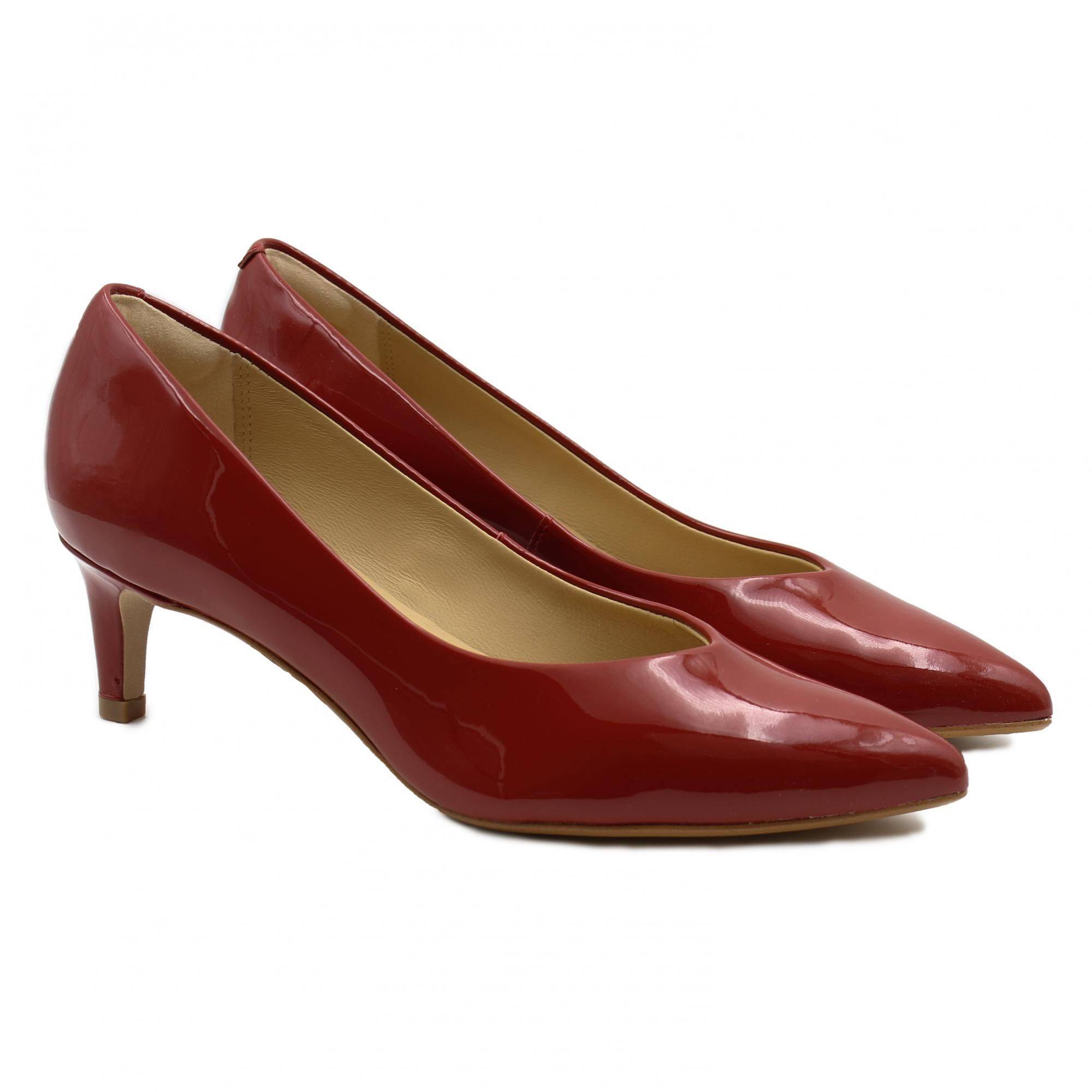 Женские туфли-лодочки Clarks(Laina55 Court2 26154641), красные
