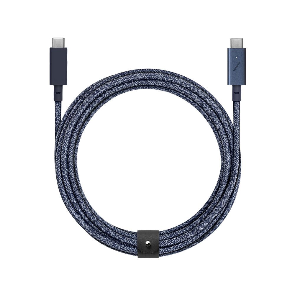 Кабель Native Union BELT USB-C USB-C / USB-C, 2,4м, синий