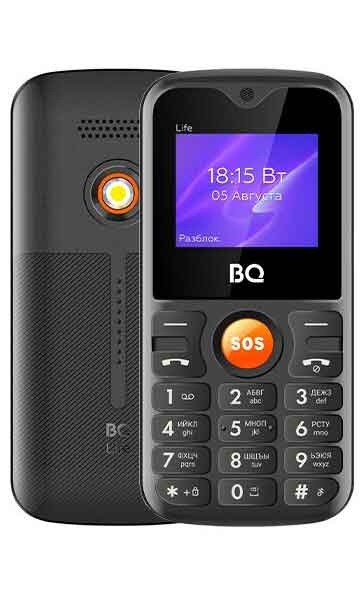 Мобильный телефон BQ 1853 LIFE BLACK ORANGE (2 SIM)