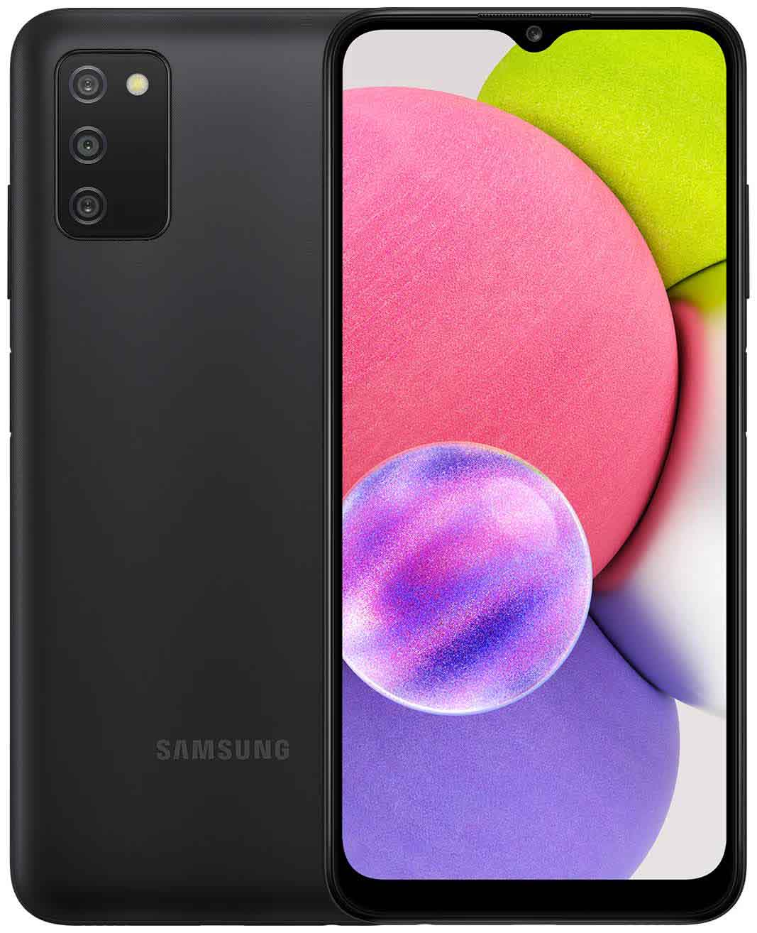 Смартфон Samsung Galaxy A03s A037F 4/64Gb (SM-A037FZKGSKZ) Black
