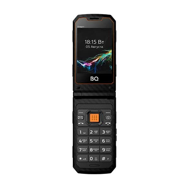 Мобильный телефон BQ 2822 Dragon Black/Orange