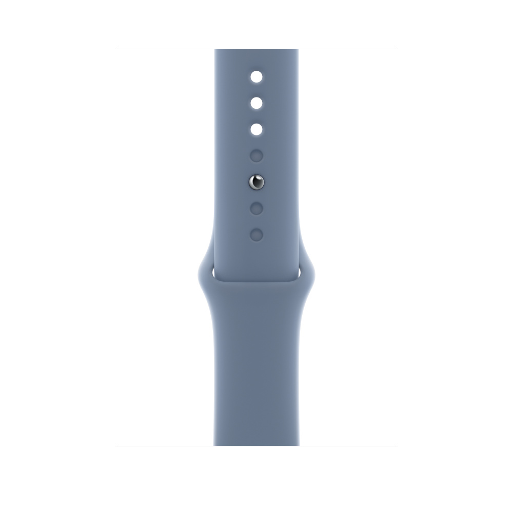 Ремешок Apple Sport Band для Apple Watch 45mm, Фторэластомер, голубой