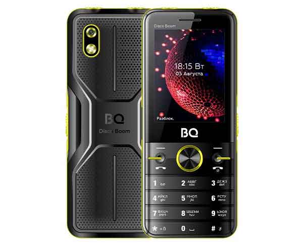 Мобильный телефон BQ 2842 Disco Boom Black Yellow