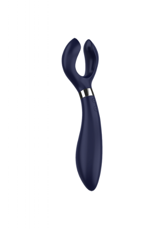 Перезаряжаемый вибромассажерSatisfyer Partner Multifun 3 East version (Blue)