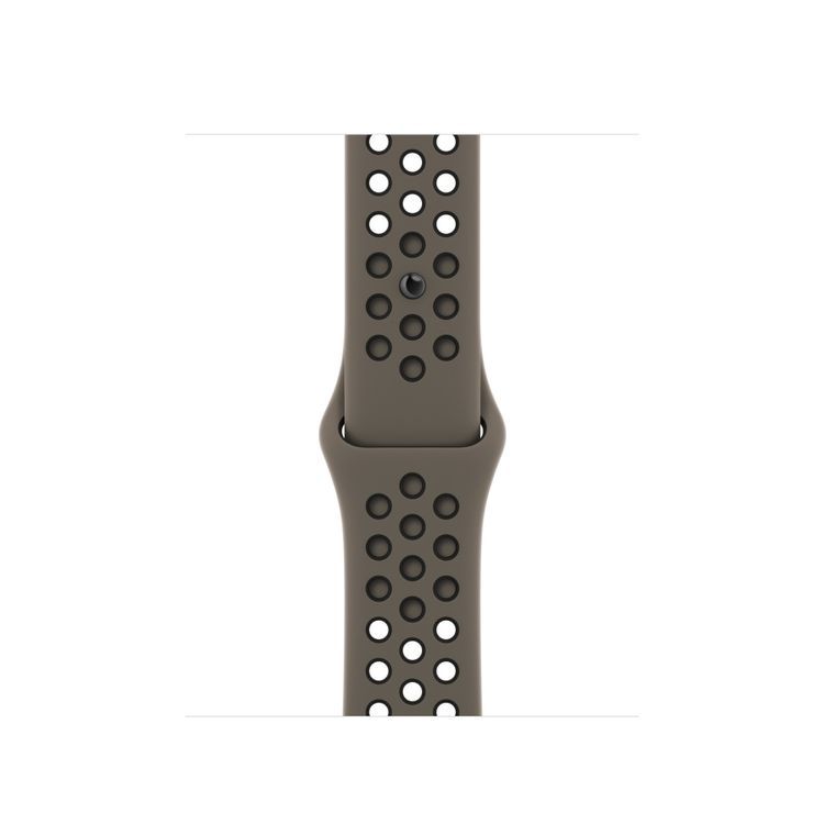 Ремешок Apple Sport Band для Apple Watch 41mm, Фторэластомер, серый/черный