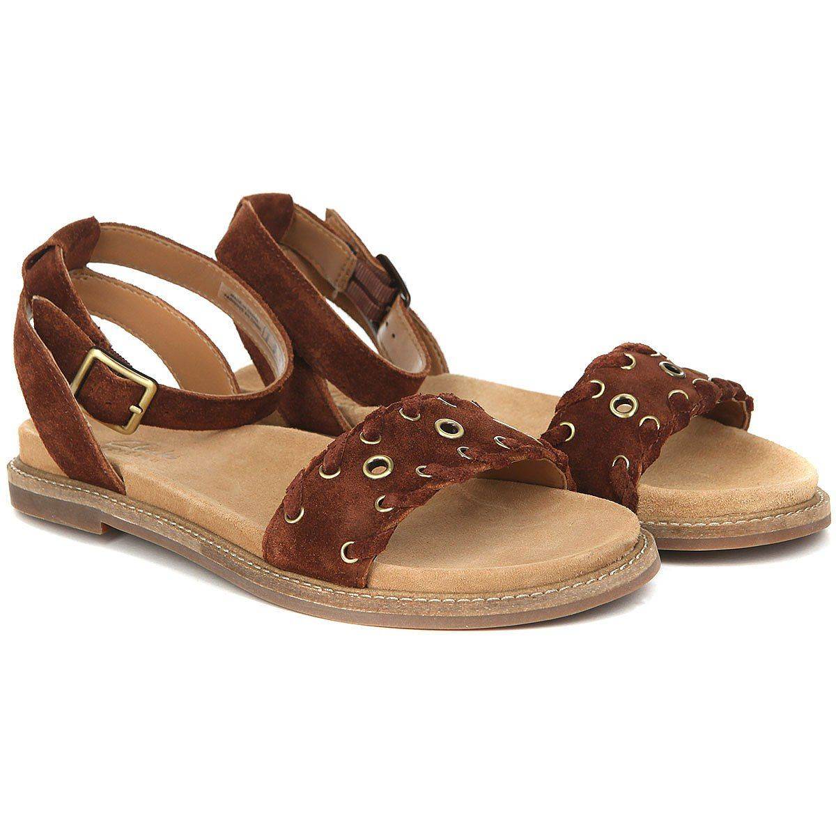Женские сандалии Clarks(Corsio Amelia 26124075), коричневые