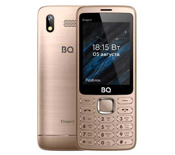 Мобильный телефон BQ 2823 ELEGANT GOLD (2 SIM)