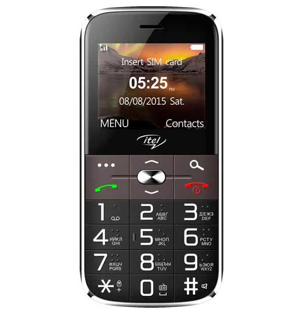 Мобильный телефон ITEL IT2590 BLACK (2 SIM)