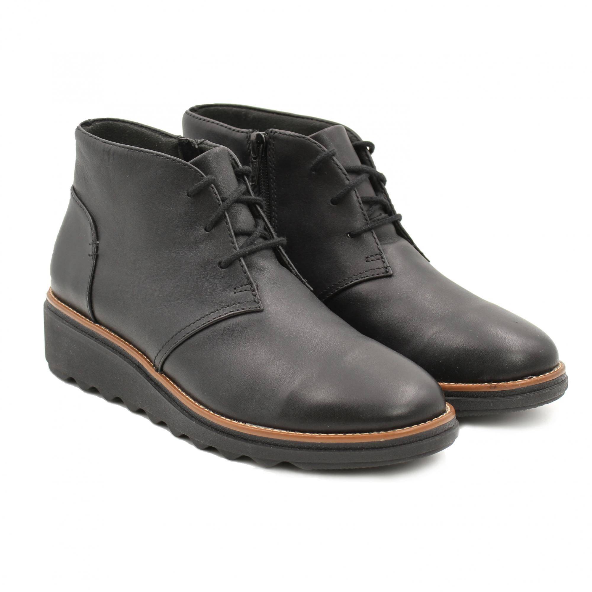Женские ботинки Clarks(Sharon Hop 26147121), черные