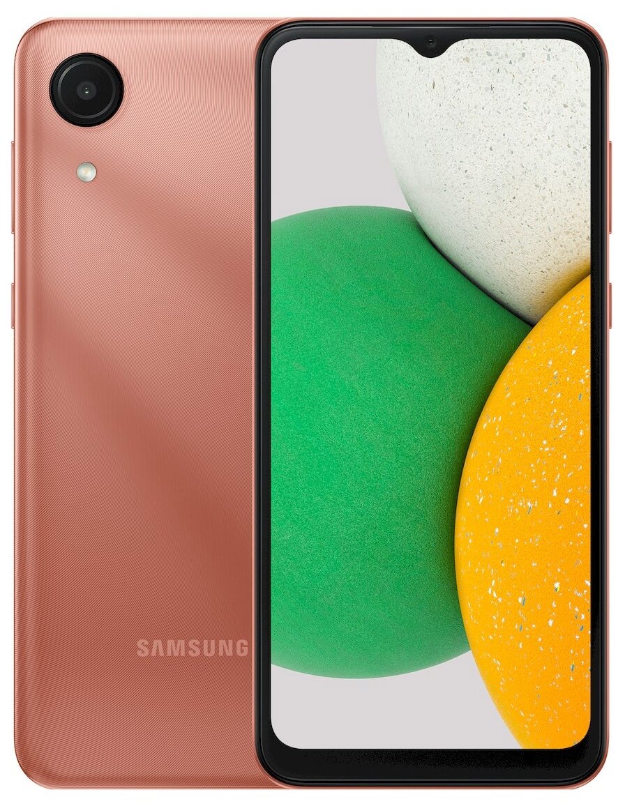 Смартфон Samsung Galaxy A03 Core 2/32Gb (SM-A032FZCDSKZ) Cooper