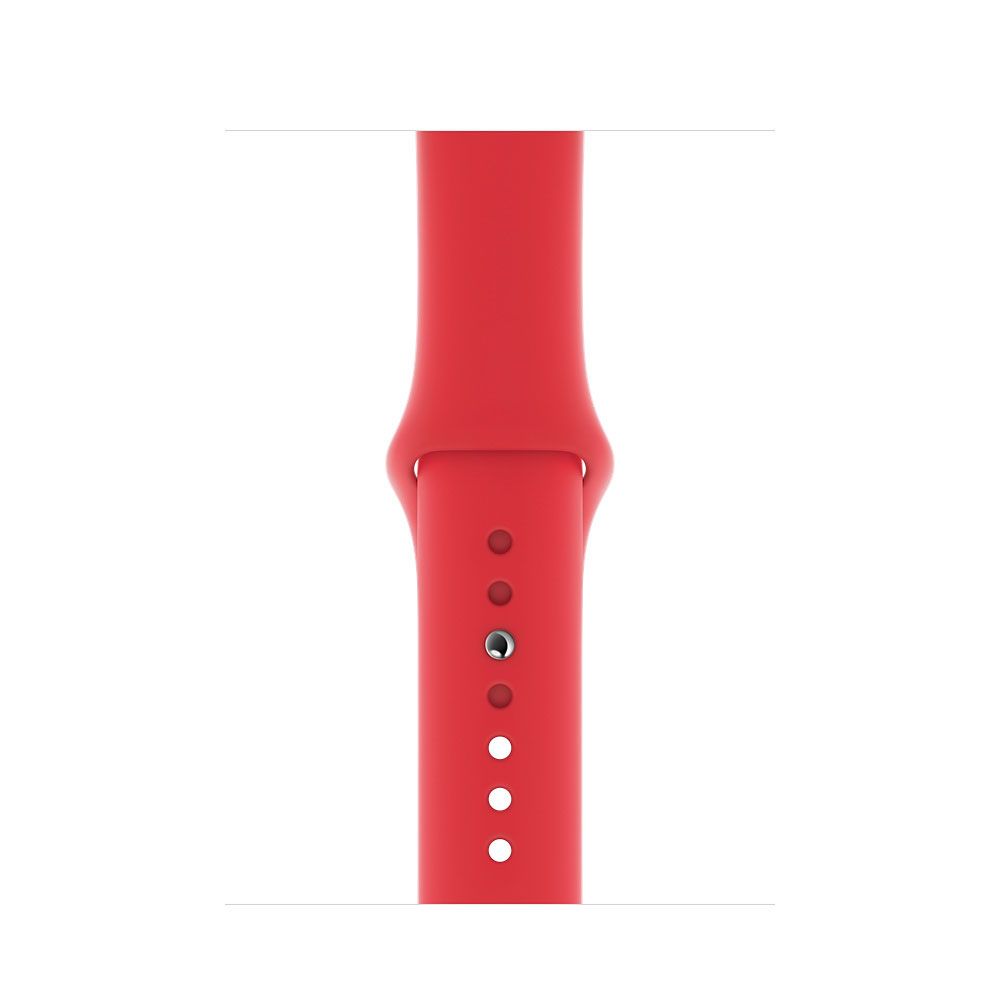 Ремешок Apple Sport Band для Apple Watch 44mm, Фторэластомер, (PRODUCT)RED