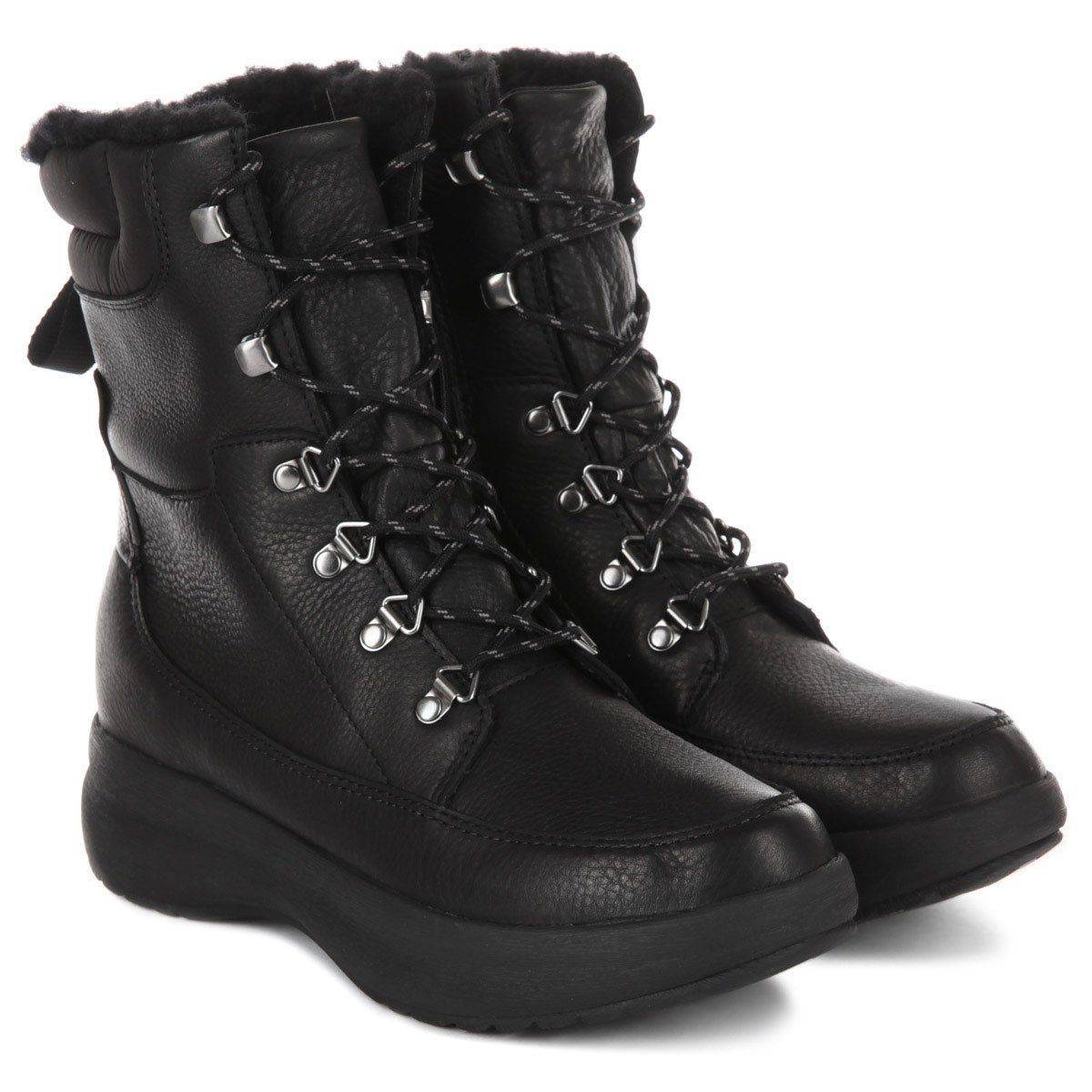 Женские высокие ботинки Clarks(Un Orbit Up 26137996), черные
