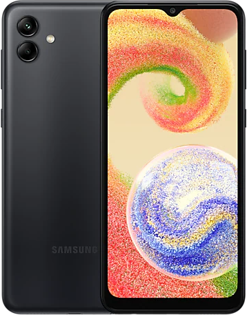 Смартфон Samsung Galaxy A04 64 ГБ черный