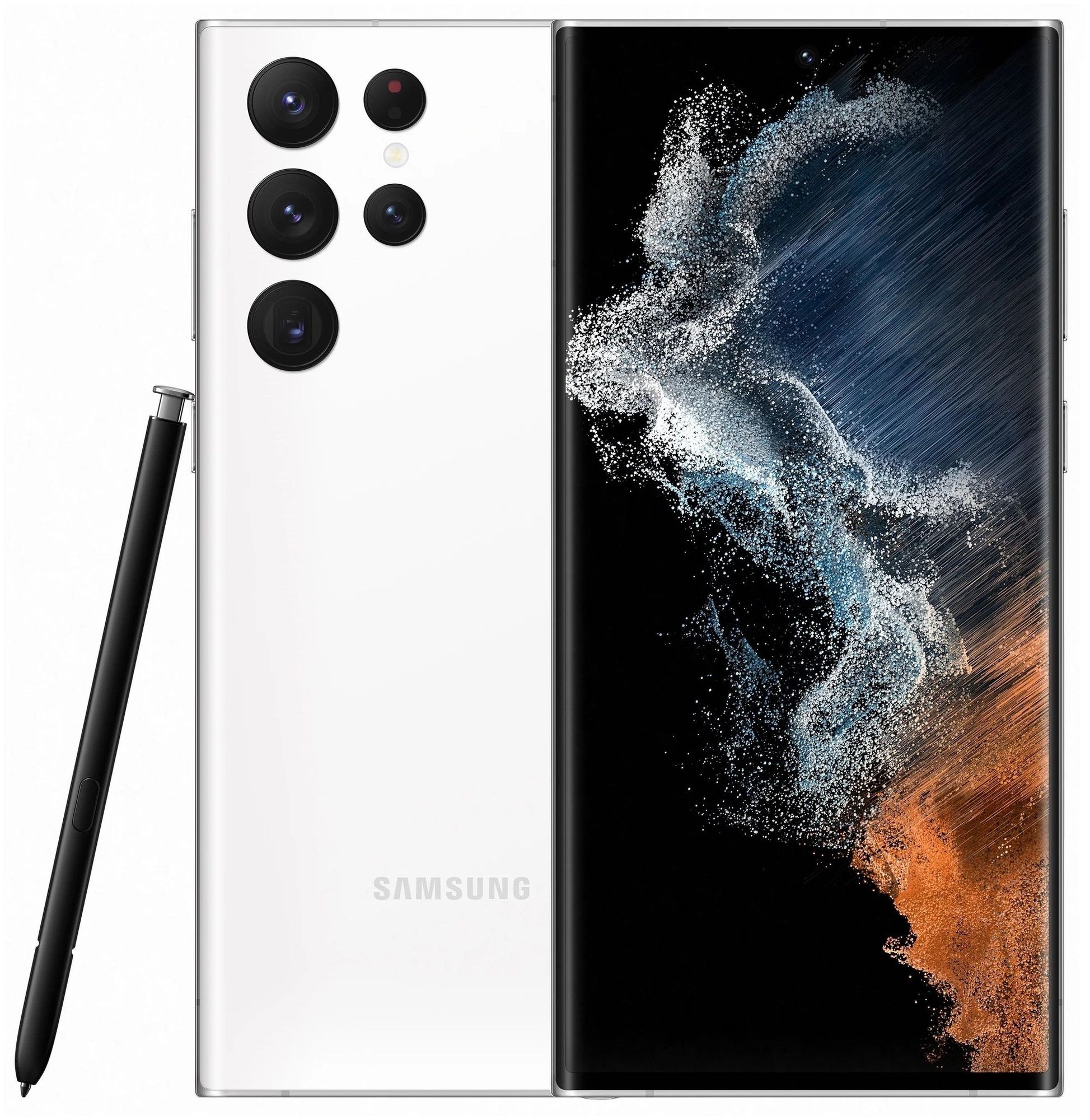 Смартфон Samsung Galaxy S22 Ultra S908 12/256Gb EU White состояние отличное