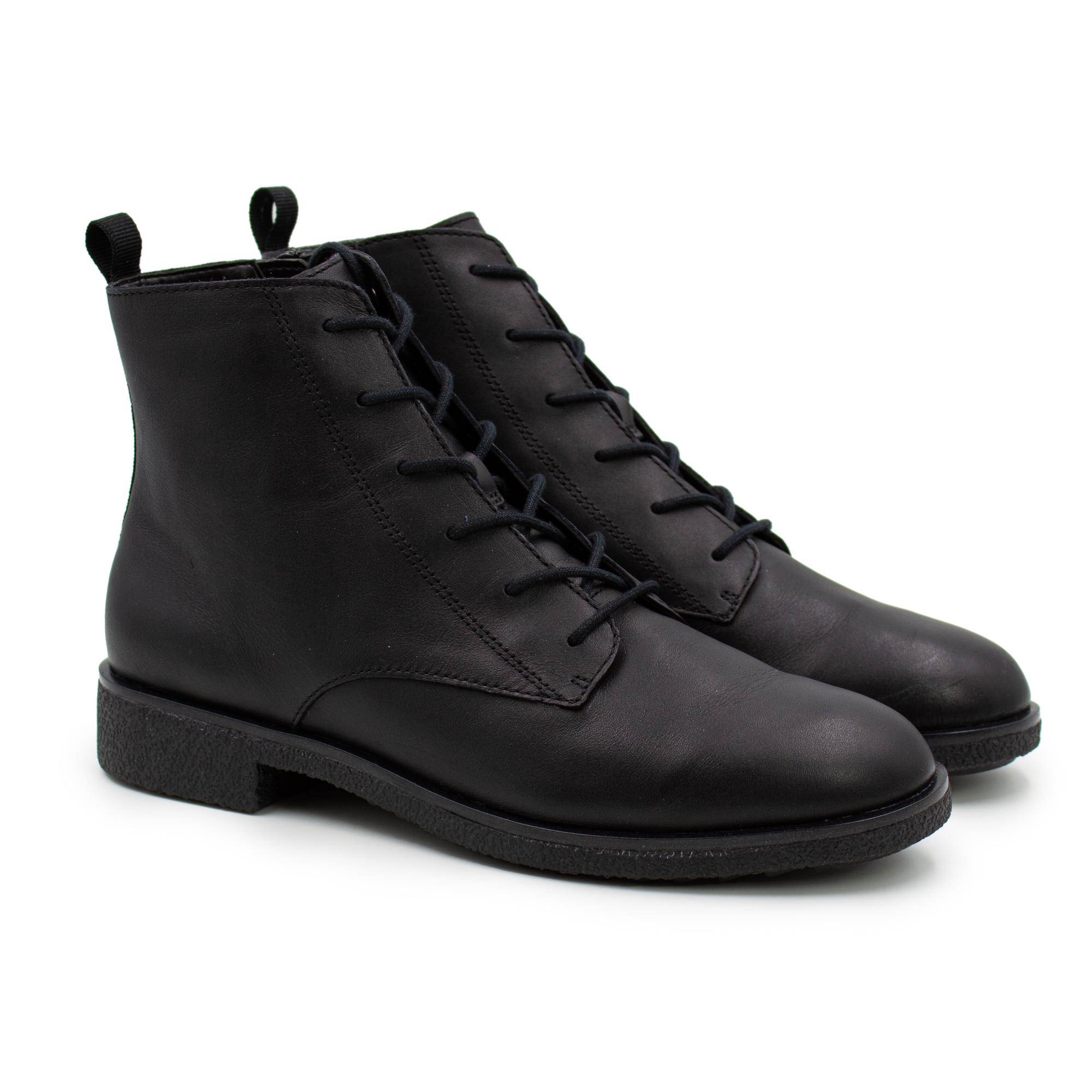 Женские высокие ботинки Clarks(Griffin Lace 26151035), черные
