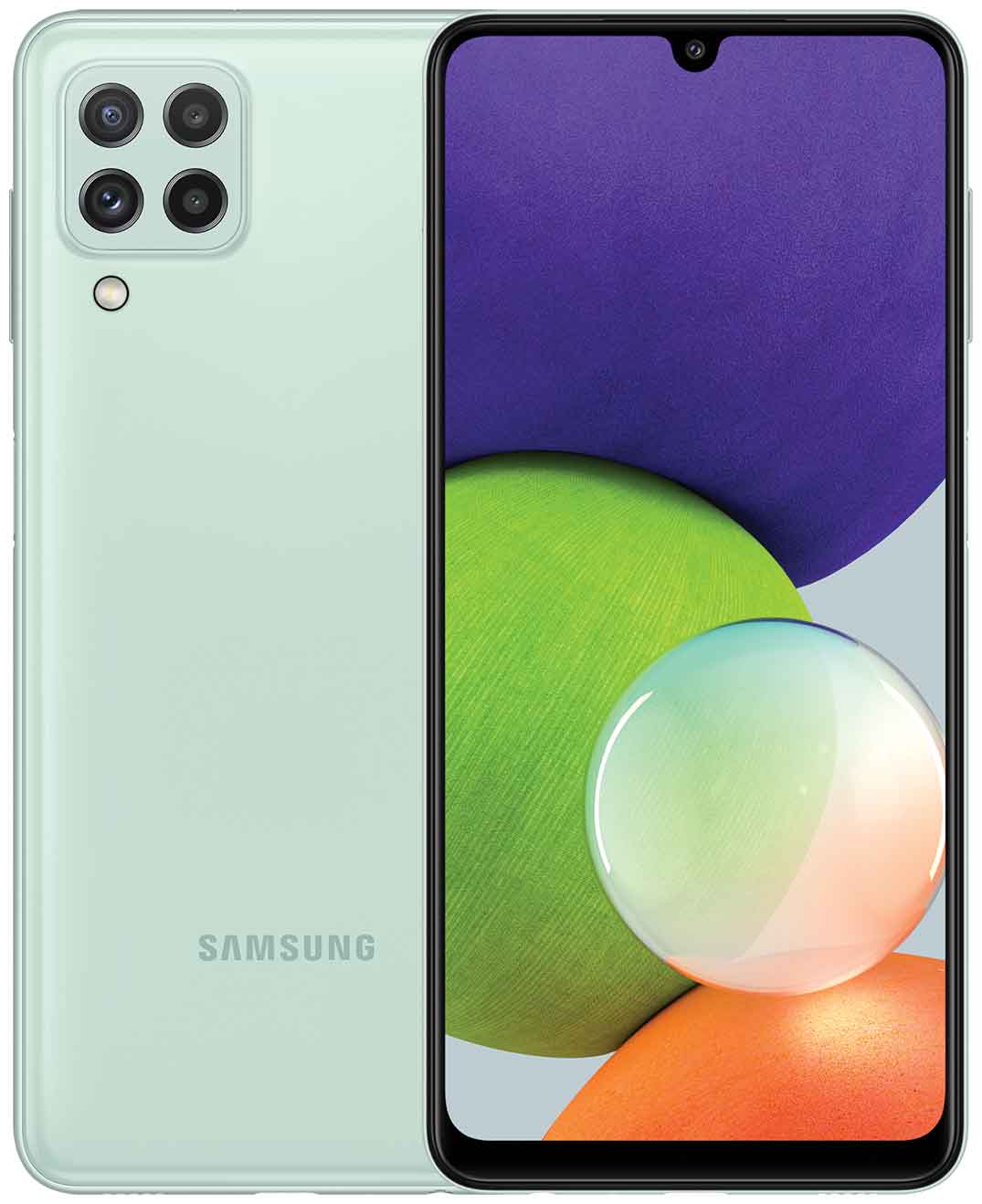 Смартфон Samsung Galaxy A22 4/64Gb (SM-A225FLGDCAU) Mint