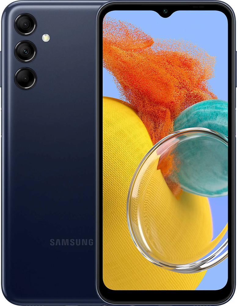 Смартфон Samsung Galaxy M14 64 ГБ Синий