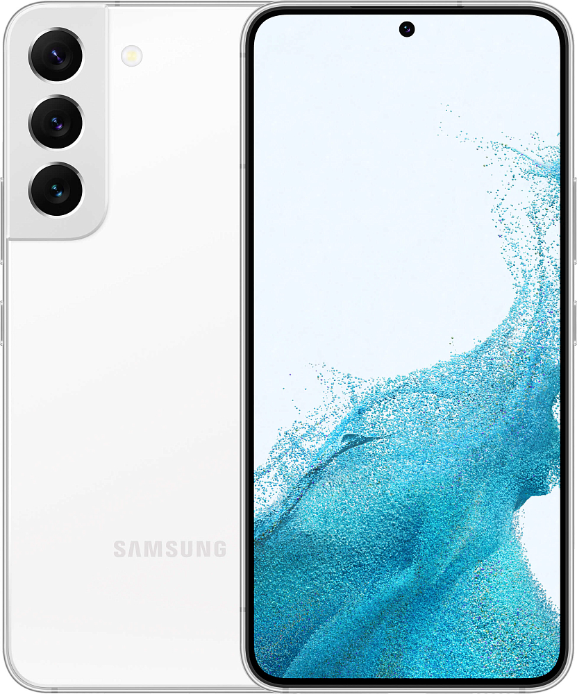 Смартфон Samsung Galaxy S22 128 ГБ (SM-S901EZWDGLB) белый фантом