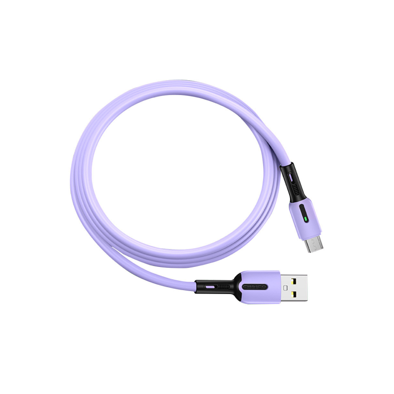 Дата-кабель Usams USB/micro USB SJ432 (фиолетовый)