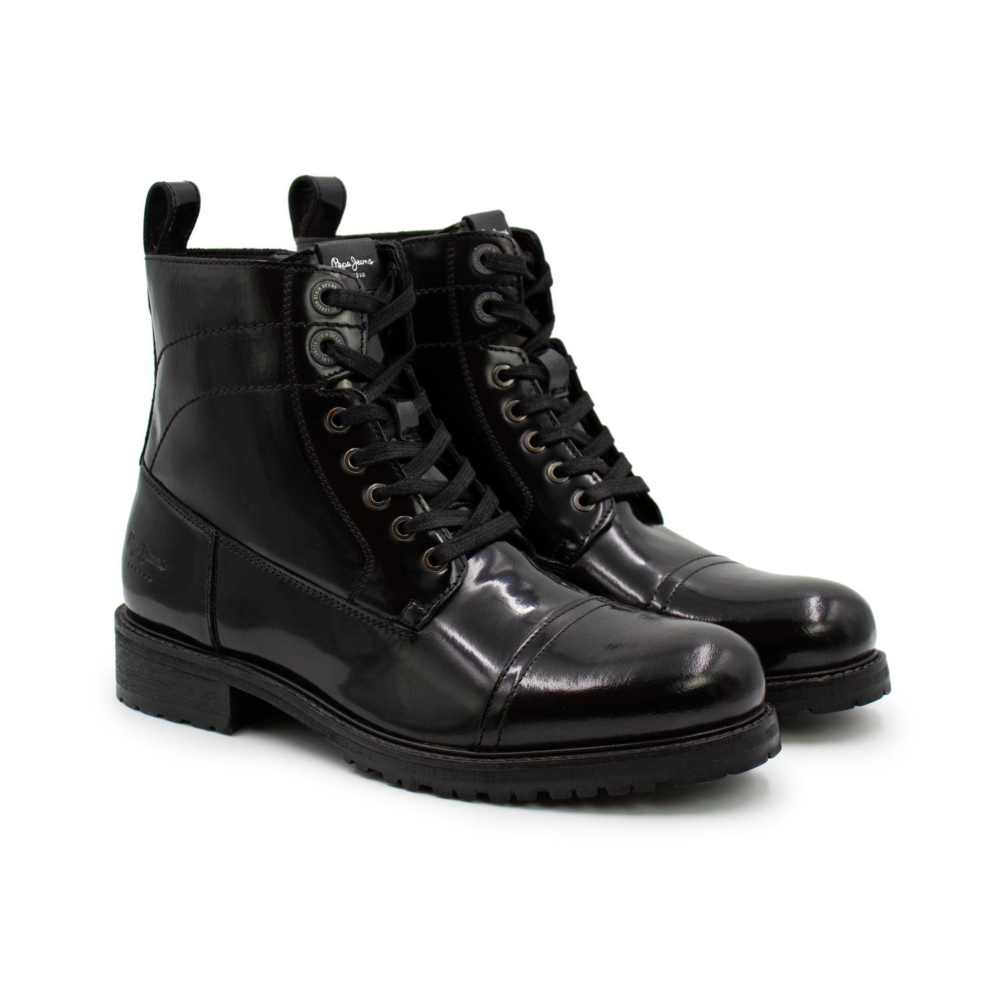 Женские высокие ботинки Pepe Jeans London(MELTING BASS PLS50376), черные